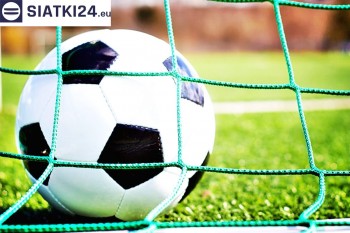 Siatki Czerwionka-Leszczyny - Siatki do bramki - 7,32x2,44 - (7,5x2,5m- tak zwane bramki siódemki) do piłki nożnej. dla terenów Czerwionka-Leszczyny